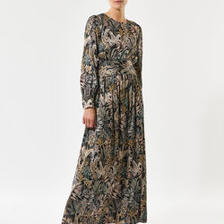 FabiannaDEA Dress Maxi, sencha black, Dea Kudibal