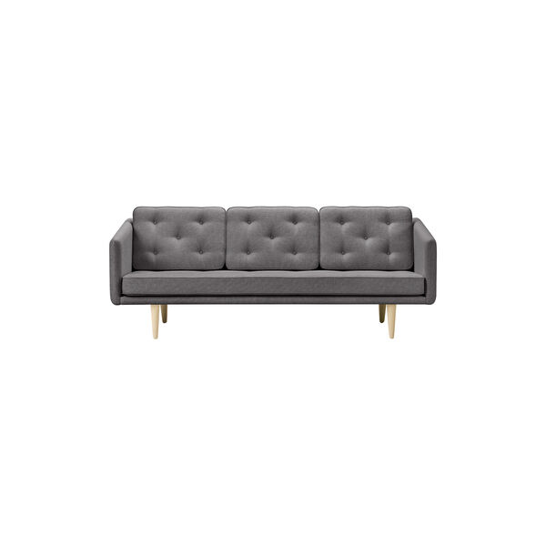 No. 1 2003 3-seater Sofa, grey/lacquered oak, Fredericia Furniture