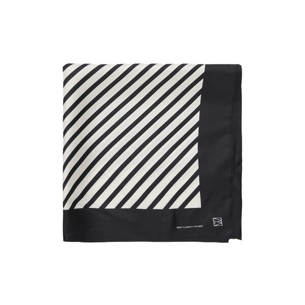 RafiqIW Scarf, black/whisper white, InWear