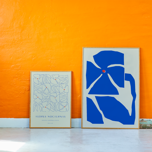 Flores Nocturnas 01 Poster, Paper Collective