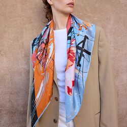 CITY&nbsp;LIGHT&nbsp;Scarf, orange, Bella Ballou