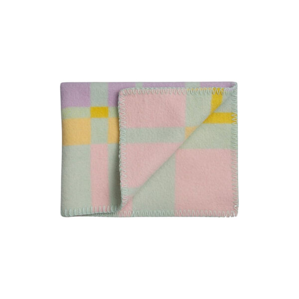 CITY Baby Size Throw, pastel, Røros Tweed