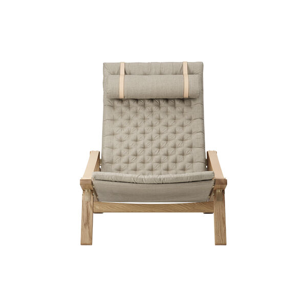 FK10 Plico Chair, white oiled oak/natural, Carl Hansen & S&oslash;n