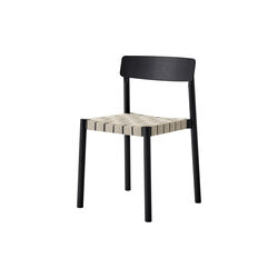 Betty TK1 Dining Chair, black/linen, &Tradition