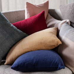 Horizon Cushion Cover, yellow ocher, ELVANG