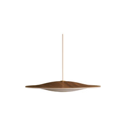 Sinus Wood 550P Pendant, walnut, Piet Hein