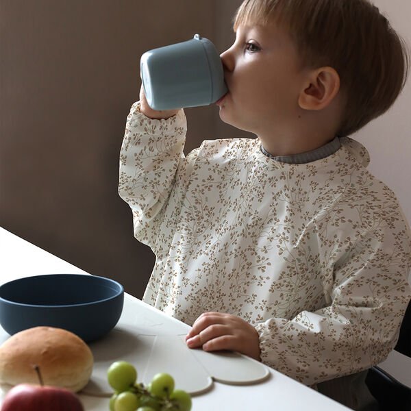 Sleeved Bib, lierre, Cam Cam Copenhagen