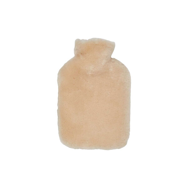 Cover for Hot-Water Bottle in Sheepskin, natural, NATURES Collection