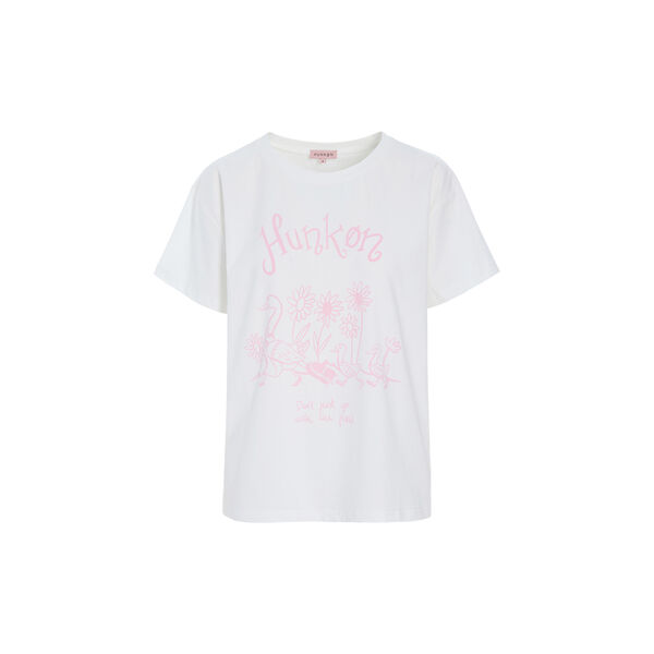 Duckling T-shirt, pink duck, HUNK&Oslash;N