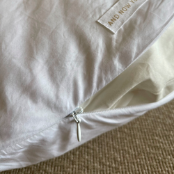 Deep Sleep Head Pillow Cover, cloud white, And Now You Sleep