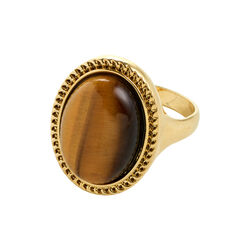 BETWEEN ring, gold plated, Pilgrim