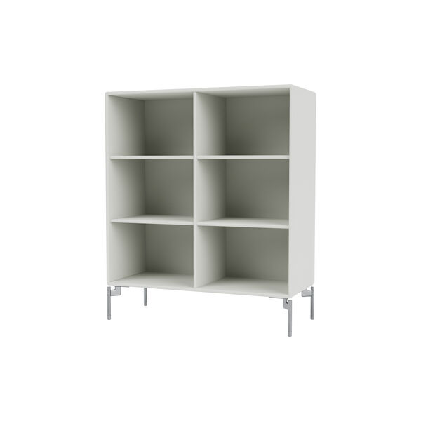 Montana 1113 Shelf with Wheels, 09 nordic/black, Montana Furniture