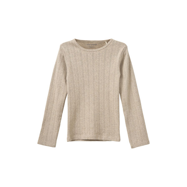 PetriciaSK T-shirt Longsleeve, beige, Sofie Schnoor