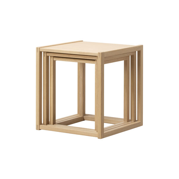 BM375 Nesting Tables, light oiled oak BM375 Nesting Tables, light oiled oak, Fredericia Furniture