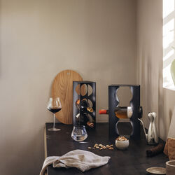 Alfredo Wine Rack, black, Georg Jensen