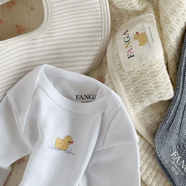 Piscina 2-pack LS Body, optic white, Konges Sløjd