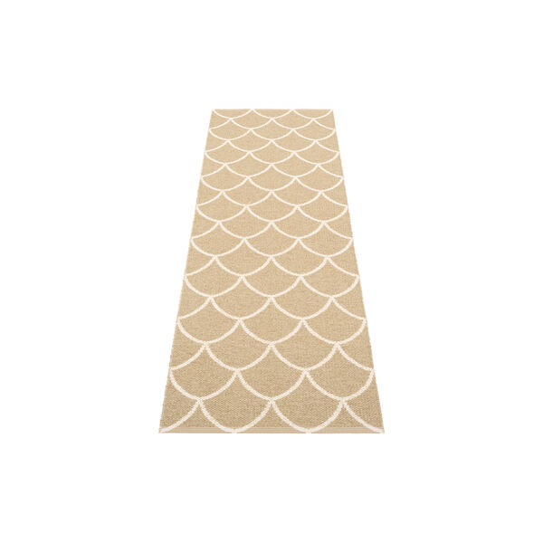 Kotte Plastic Rug, sand/vanilla, Pappelina