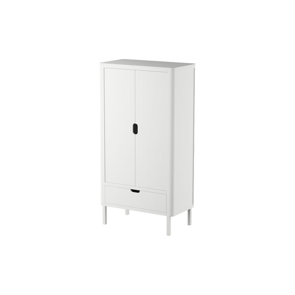 Sebra Wardrobe with Double Door, classic white Sebra Wardrobe with Double Door, classic white, Sebra