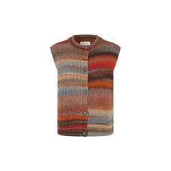 NynneLL Knit Vest SL, rust, Lollys Laundry