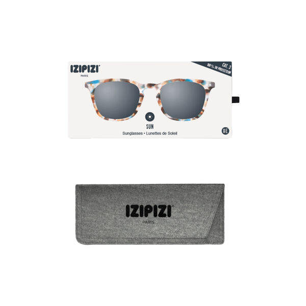 #E SUN Sunglasses, blue tortoise, IZIPIZI