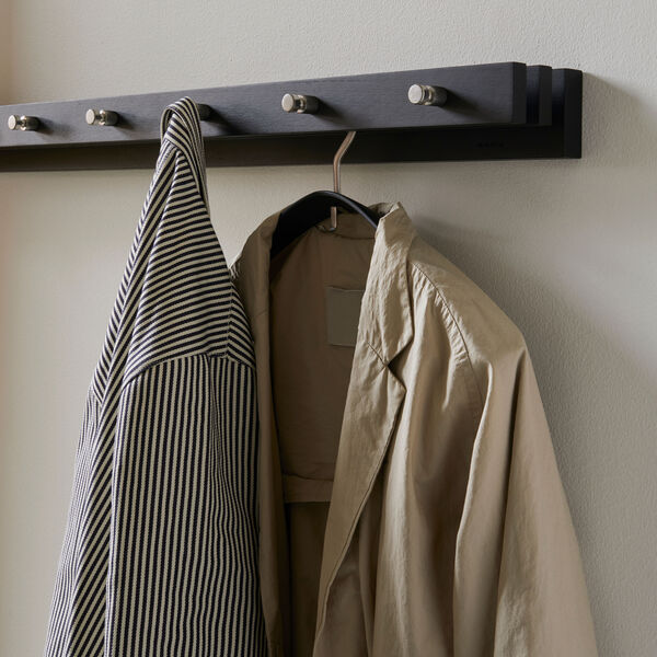 Cutter Coat Rack 100, black/oak Cutter Coat Rack 100, black/oak, Skagerak by Fritz Hansen