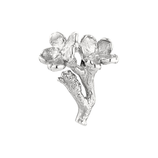Forglemmigej Pin, silver, Flora Danica Jewellery