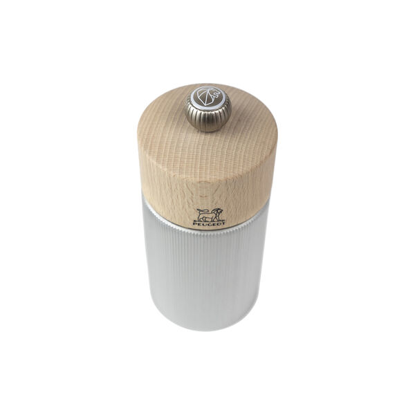 Line Salt Mill 12 cm, nature/grey, Peugeot