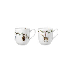 Hammershøi Christmas Mugs 2020 & 2021 set, Kähler