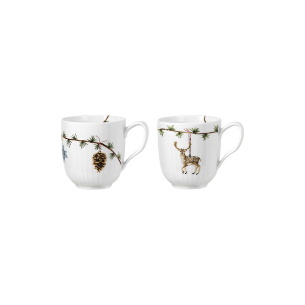 Hammershøi Christmas Mugs 2020 & 2021 set, Kähler