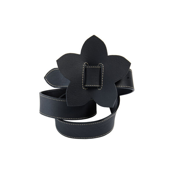 Reza flower belt, black, BITTE KAI RAND
