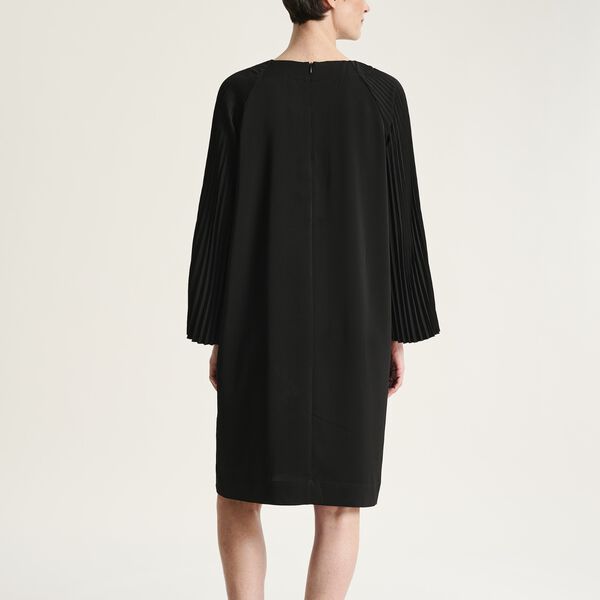 Yume dress with plisse detail, black, BITTE KAI RAND