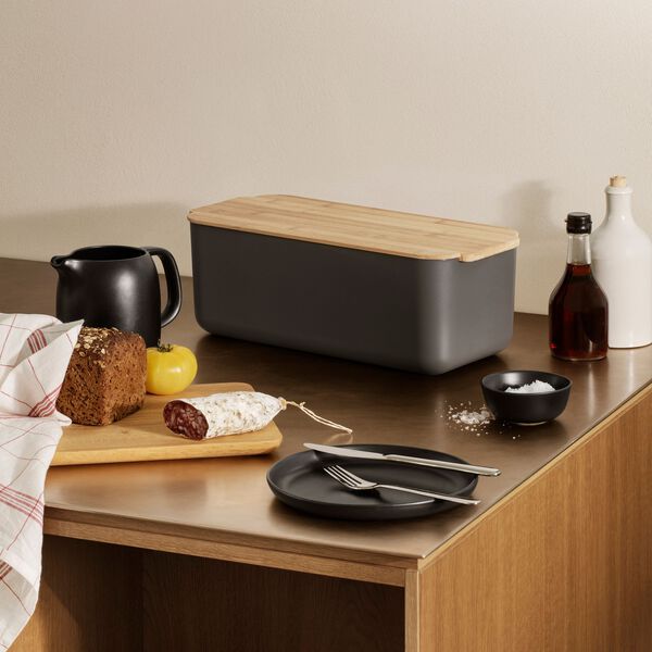 Bread Bin, elephant grey Bread Bin, elephant grey, Eva Solo