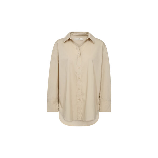 PD-Nyla Poplin Shirt, oyster white, Pieszak