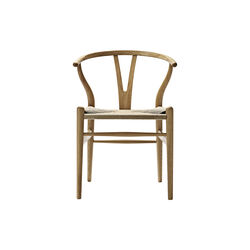 CH24 Wish Bone Chair, oiled oak/natural, Carl Hansen & Søn