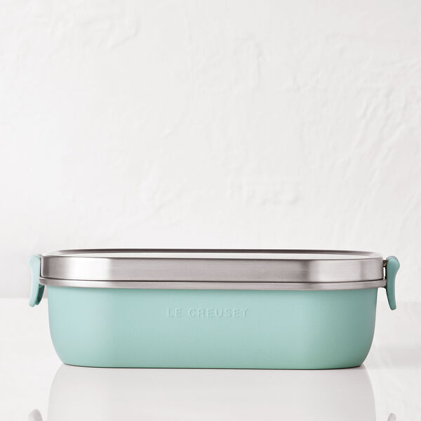 On The Go Lunch box, sea salt, Le Creuset