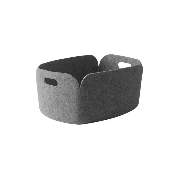 Restore Basket, grey mélange Restore Basket, grey mélange, Muuto