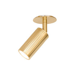 Luminar Box Mount Ceiling Light, brass, Rama Lights