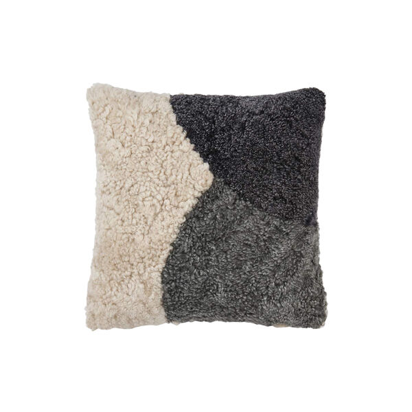 PATTERN COLLECTION Cushion, anthracite/pearl/graphite, NATURES Collection