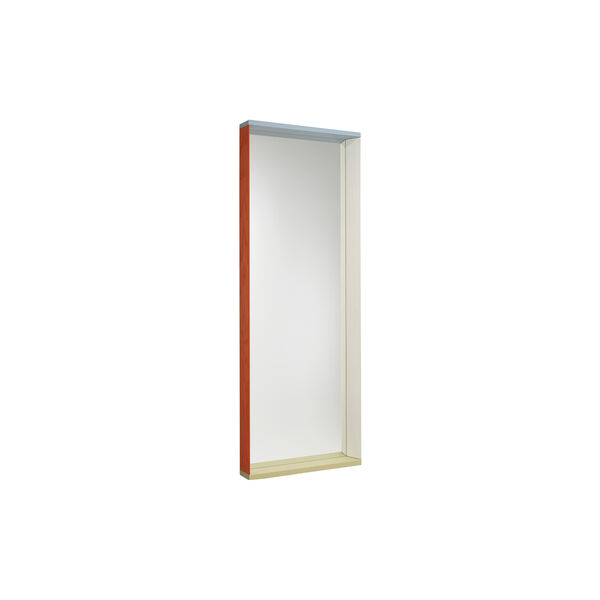 Colour Frame Mirror Large, blue/orange, Vitra 