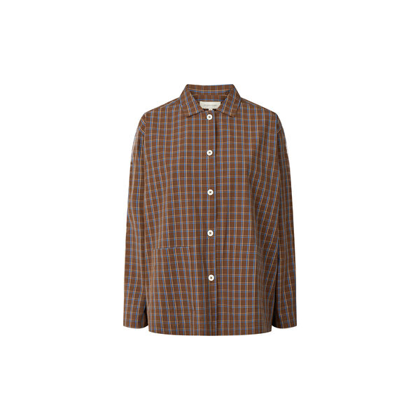 Malou Shirt, chestnut, Studio Feder