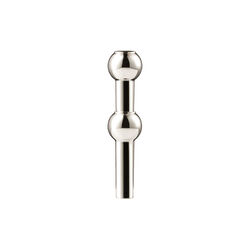 STOFF Nagel Vase, chromium, STOFF Nagel