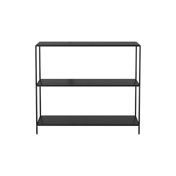 Shelf&nbsp;Low, black, Abstracta&reg; System