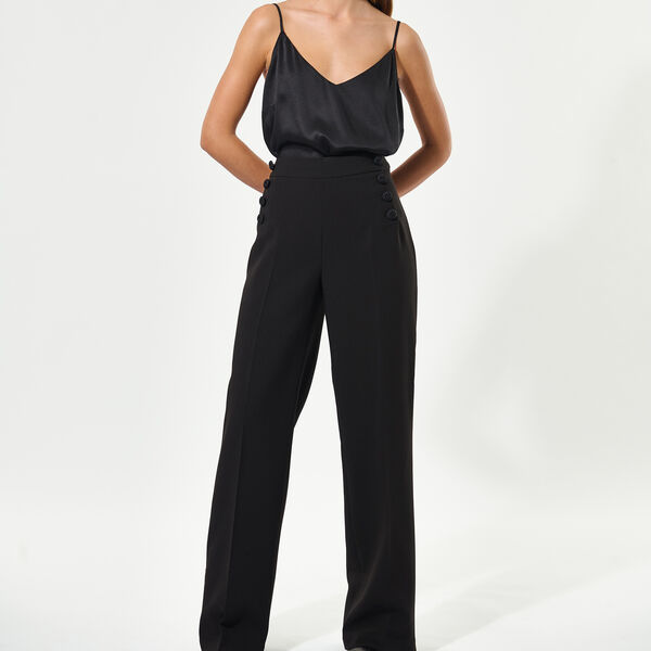 IsobelDEA Trousers Straight Leg, black, Dea Kudibal