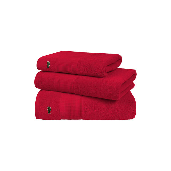 Le Croco Towel, rouge