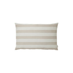 Outdoor Stripe Cushion, beige Outdoor Stripe Cushion, beige, Compliments