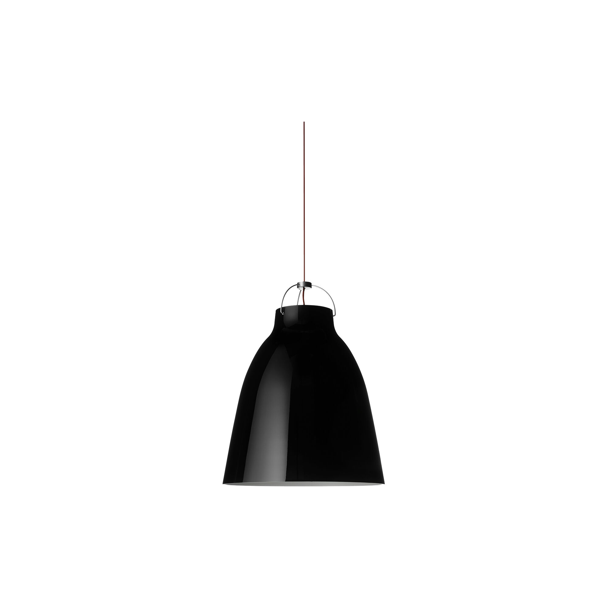 Caravaggio™ P1 Pendant , black/red