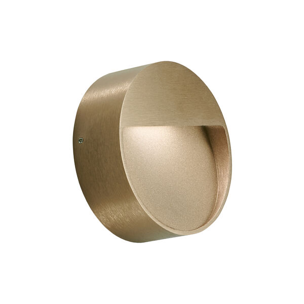 SERIOUS 1 væglampe, brass, LIGHT-POINT