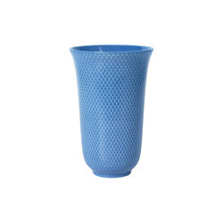 Rhombe Color Vase, blue, Lyngby Porcel&aelig;n