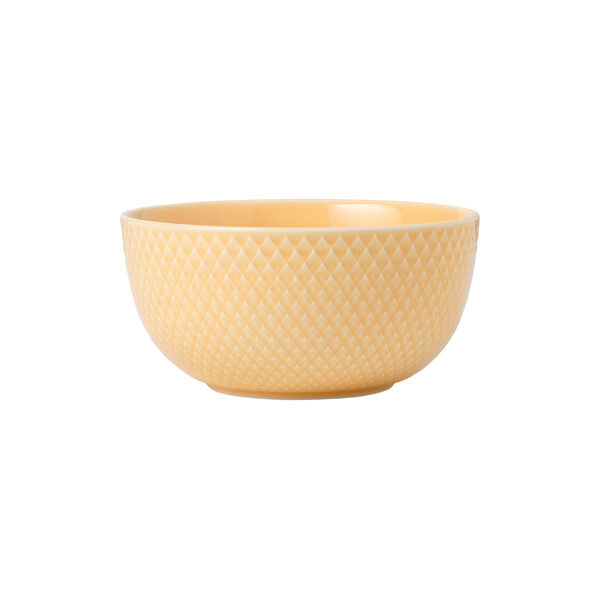 Rhombe Color Bowl, sand, Lyngby Porcel&aelig;n
