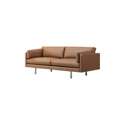 EJ220 2 Seater Sofa, walnut 40790, Fredericia Furniture